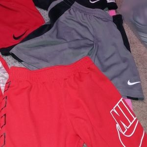 Nike shorts & pair of adidas